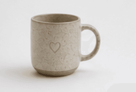 Original ceramic mug photo